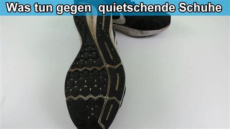 quietschen schuhe sohlen.